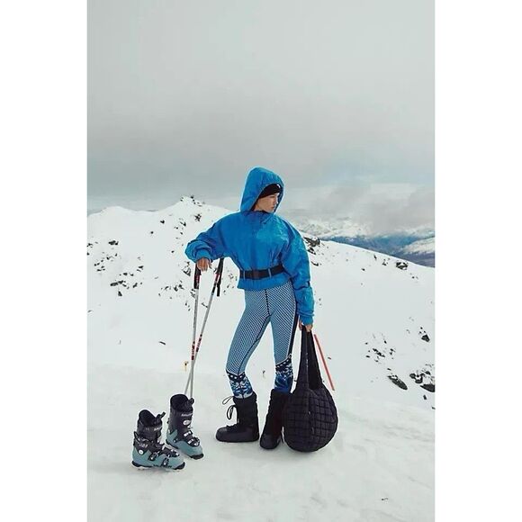 Free People Movement NWT Powder Vixen Jacket Medium Light Cobalt - Picture 4 of 6